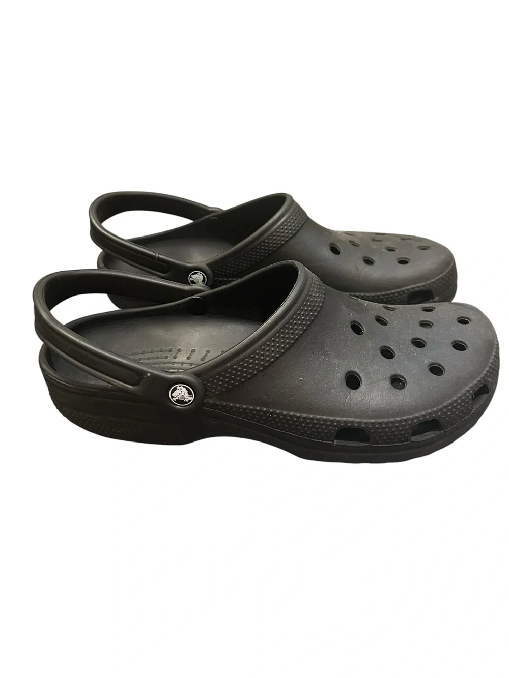 CROCS Men’s Classic Clog Sandal Sz 13 - Black